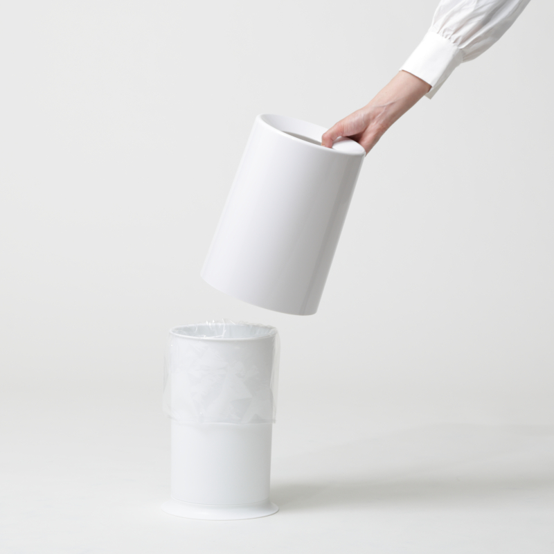 二重構造のゴミ箱